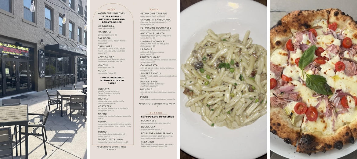 Matteo Trattoria & Pizzeria Menu